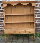 Pine wall / shelf unit