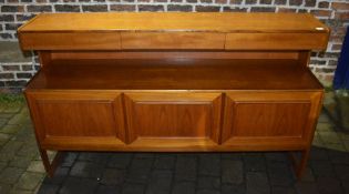 An unusual retro MacIntosh sideboard in teak