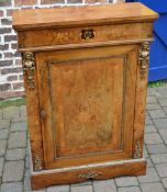 Late 19th century inlaid cabinet with ormalu mounts