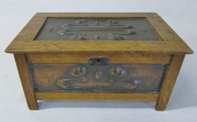 Art Nouveau box L 27 cm