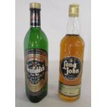 Bottle of Glenfiddich single malt Scotch whisky Special Old Reserve 70 cl 40% proof & a bottle of