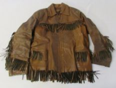 Vintage boys 1940s Boyville leather jacket