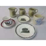 David N Robinson collection - assorted ceramics relating to Louth
