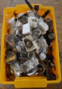 Large quantity of wristwatch/pocket watch spares,