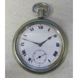 Military pocket watch marked Z3106 to reverse