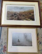 2 limited edition sporting prints inc Julian Novoval signed and numbered in pencil