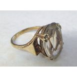 9ct gold dress ring size O/P total weight 4.
