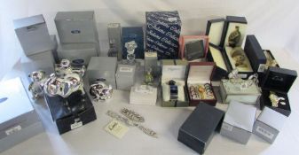 Ex-shop stock - Various items inc silver plate money boxes,