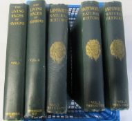 The living races of Mankind vol 1 & 2 Hutchinson & Co 1902 and Harmsworth Natural History vol 1-3