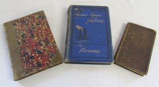 Faraday: Various forces of nature (2 versions) & An essay on man: in four epistles by Alexander