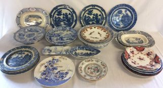 Various 19th & 20th century ceramic tableware,