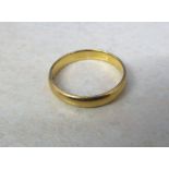 22ct gold band ring weight 3.