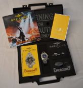 Breitling Emergency wristwatch with carry case,