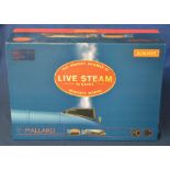 Boxed Hornby 00 gauge live steam Margate works Mallard LNER 4-6-2 class A4 set