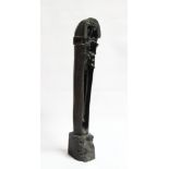 David Arnatt: a bronze figure, 25 1/2" high