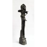 David Arnatt: a bronze figure, 20" high