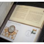 "The Great Explorers Medals", forty-eight limited edition silver medallions, in two presentation