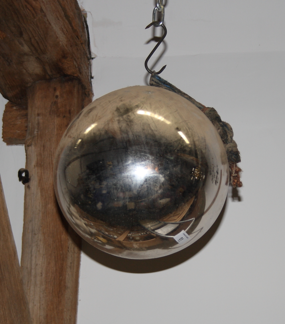 A witch's mirror ball