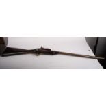 A Victorian Snider's Patent carbine rifle, barrel 25" long