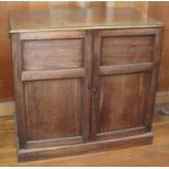 A collector's late 18th Century mahogany cabinet of drawers, 40" wide