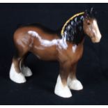 A Beswick Shire horse