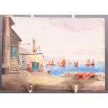 English early 20th Century: a set of six watercolours, Devon and Cornish scenes, five 4 1/2" x 6 3/