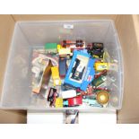 A collection of assorted die-cast model vehicles, some mint and boxed