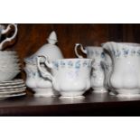 A Royal Albert "Memory Lane" teaset for six, 22 pieces approx