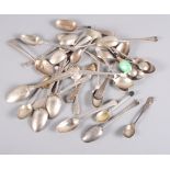 An assortment of silver cutlery, 16oz troy approx
