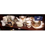 A Royal Albert bone China "Country Roses" part tea service for six and a collection of other