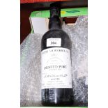 A bottle of Smith Woodhouse crusted port, bottled 1984