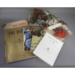 A collection of WWII official histories including the Abyssinian Campaigns, the Eighth Army, Grim