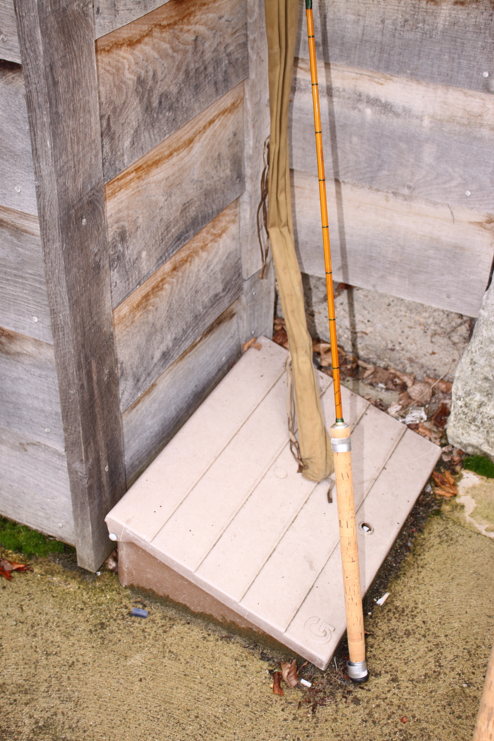 A Hardy Bros Wanless 7 foot split cane fishing rod - Image 2 of 4