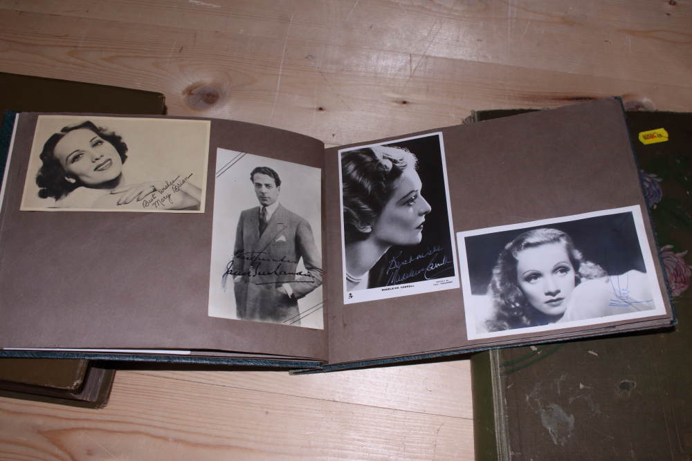 An album of signed photographs including Anna Neagle, Anna Lee, the Aldwych gang, Jack Hulbert and - Image 2 of 3