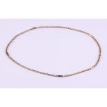 A 9ct gold necklace, 5.3g