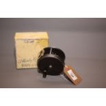 A Hardy Bros 3 3/4" Perfect fishing reel, in original box