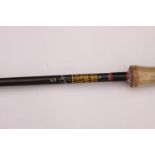 A Hardy 10 foot Graphite fishing rod, in blue bag