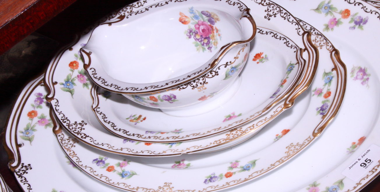 A Noritake floral decorated part combination service for twelve, ninety pieces approx - Image 2 of 2