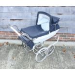 A Silver Cross doll's pram