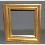 A deep gilt frame