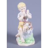 A Royal Worcester porcelain model, "June", by F G Doughty, 6" high
