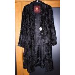 A lambskin coat by Barrats London