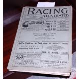 Racing Illustrated, ten issues, circa 1895/6
