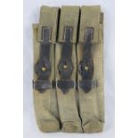 A WWII German MP40 magazine pouch.