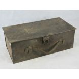 A WWI British Lewis gun magazine box.