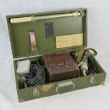 A Russian geiger counter, Cold War era.