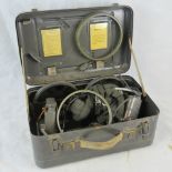 Soviet tank night vision goggles in case.