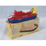 A Dinky SRN6 hovercraft 'with gear driven propeller and radio scanner', within original box,