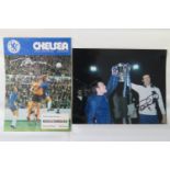 Chelsea Football Club, FA Cup 1970 photo signed by Peter Osgood,