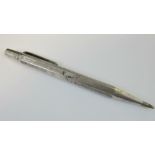 A HM silver 'Yard o Lead' pencil, London 1957,